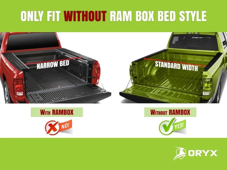 Oryx T9 Tonneau Cover for Ram 1500 (5'7" Bed) image indicator(2)