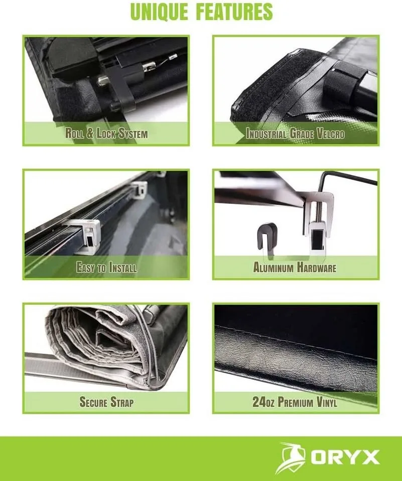 Oryx T9 Tonneau Cover for Ram 1500 (5'7" Bed) image indicator(4)