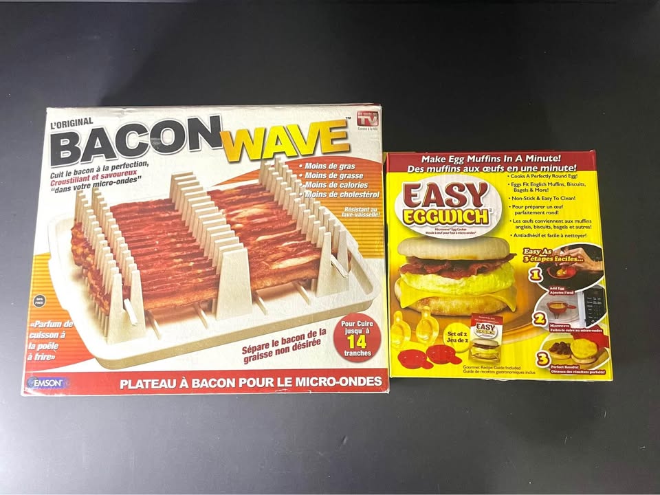 Bacon and Egg Microwave Cooker Set