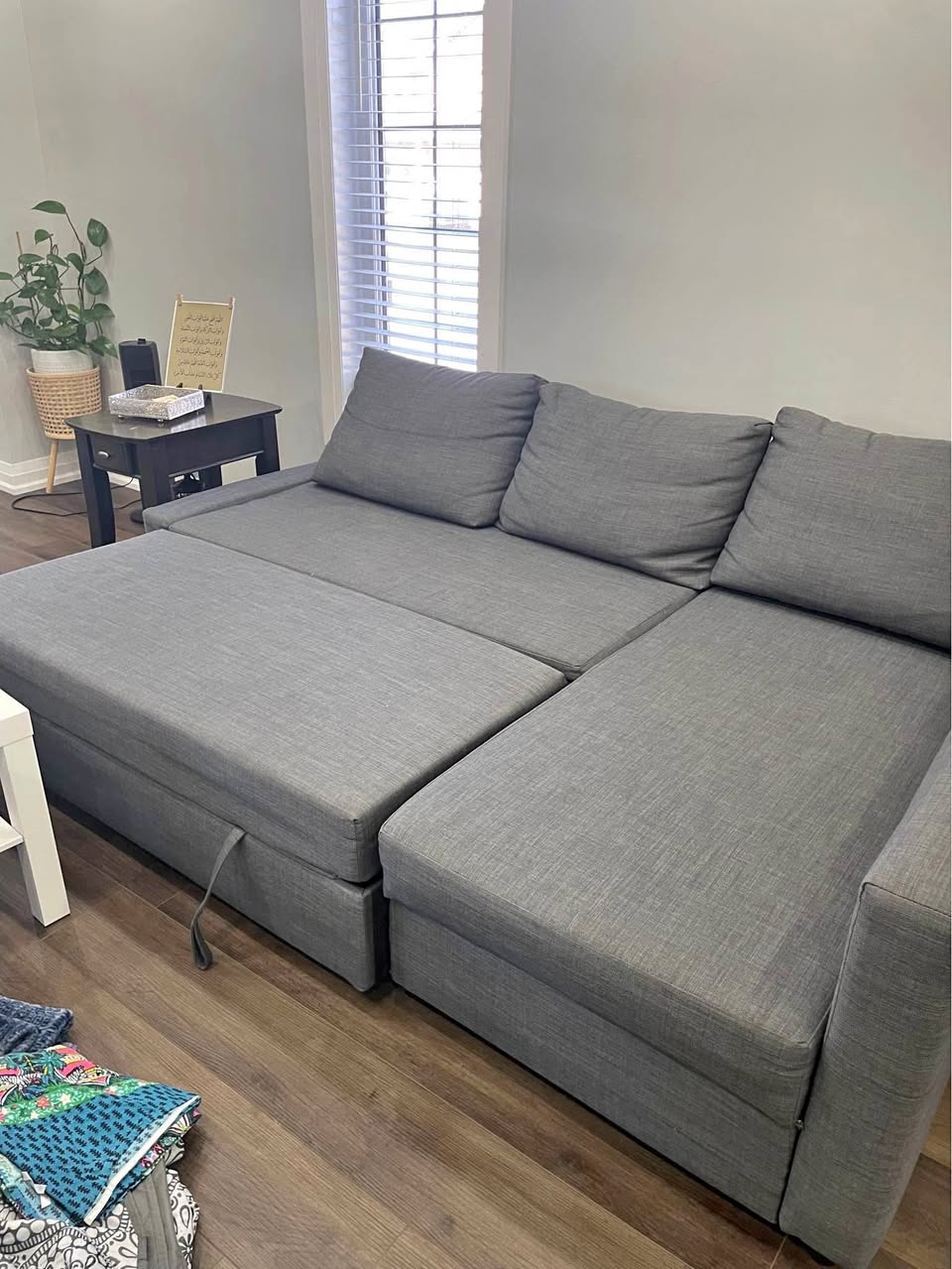 Comfy sofa that extends into a bed