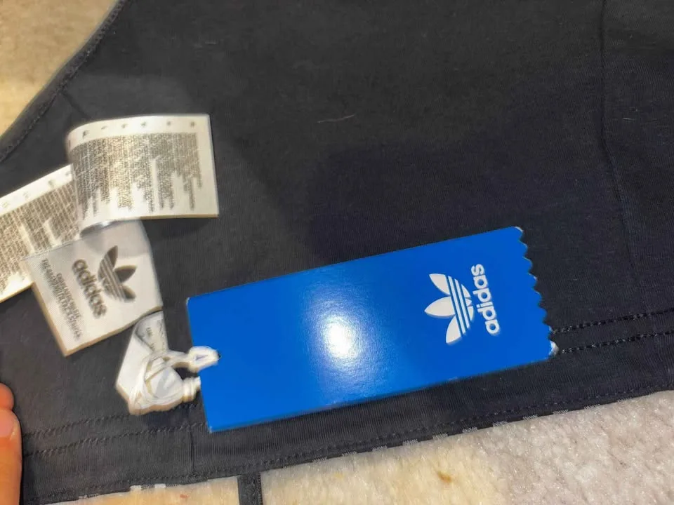 Brand New Adidas Gingham Top – Size XS (Black/White) 🖤🤍 image indicator(4)