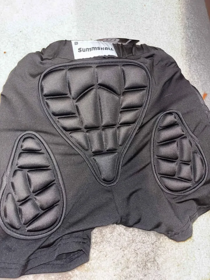 Brand New XS Summshall Padded Sports Shorts – Size XS ⚫️🏒 image indicator(2)