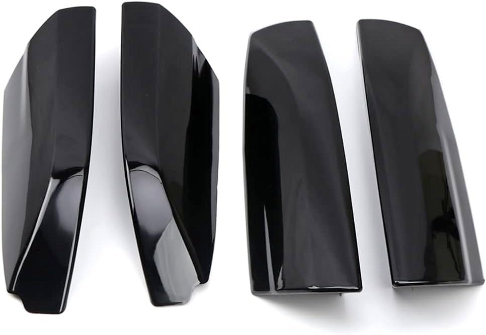 Glossy Black Roof Rack End Cap Covers for Toyota Highlander