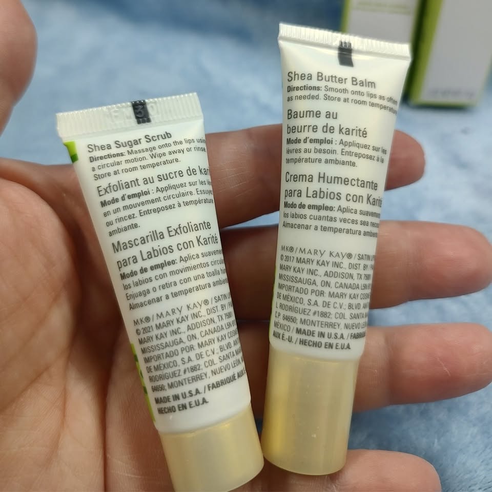 Mary Kay White Tea & Citrus Satin Lips® Set, Scrub and Balm - photo 4