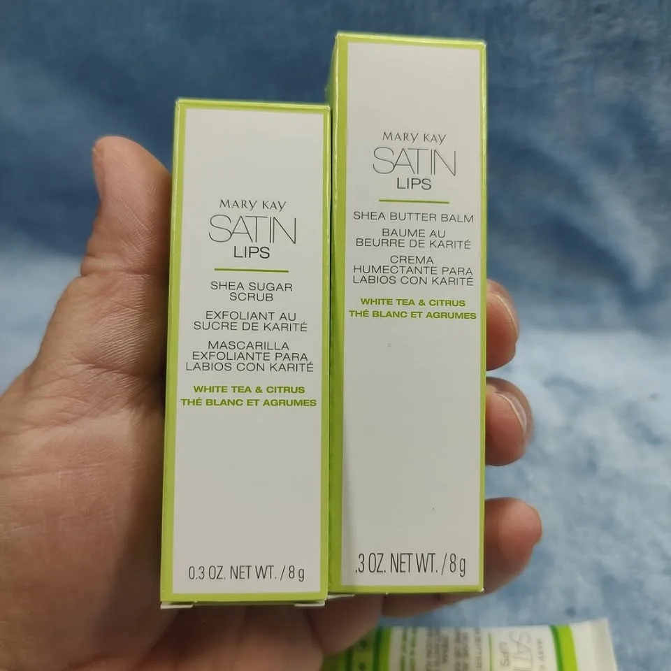 Mary Kay White Tea & Citrus Satin Lips® Set, Scrub and Balm image indicator(6)