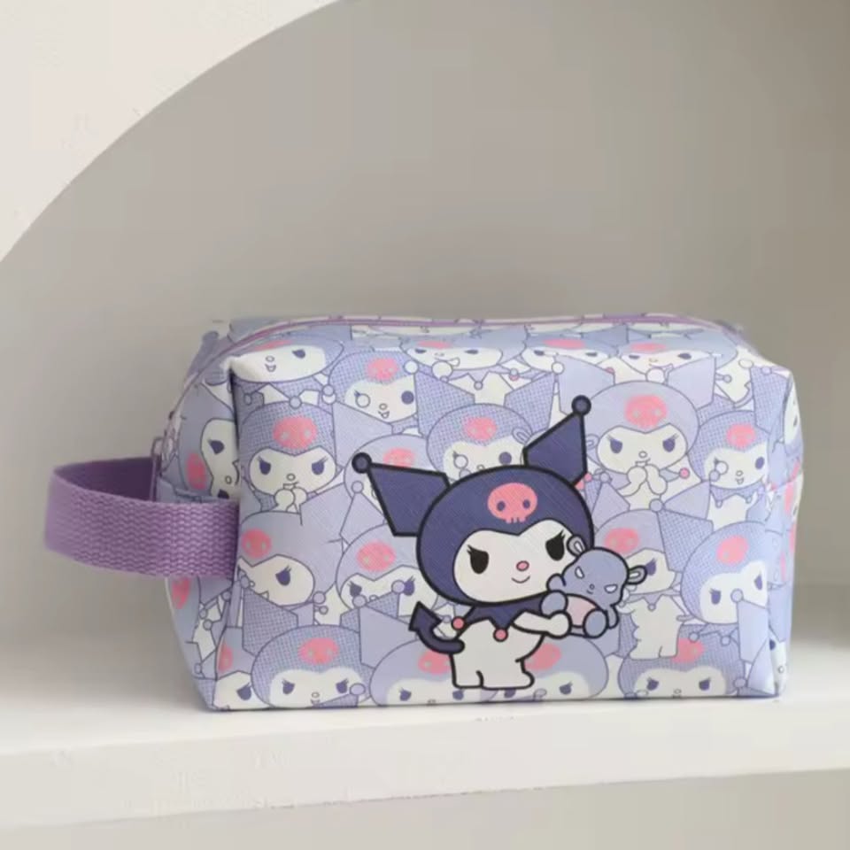KUROMI Waterproof Cosmetic Bag Pencil Case NEW - photo 2