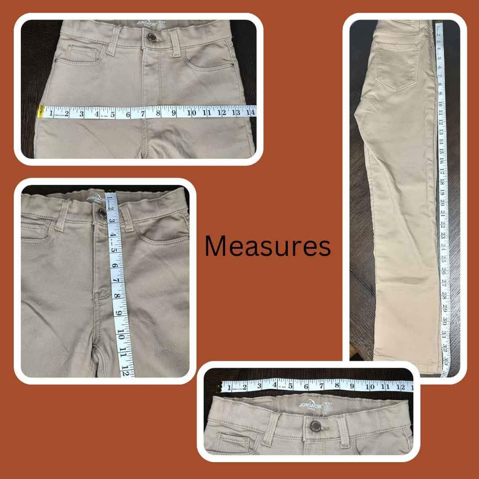 JORDACHE Girls Skinny Jeans, Khaki, Size 10, NWOT - photo 5