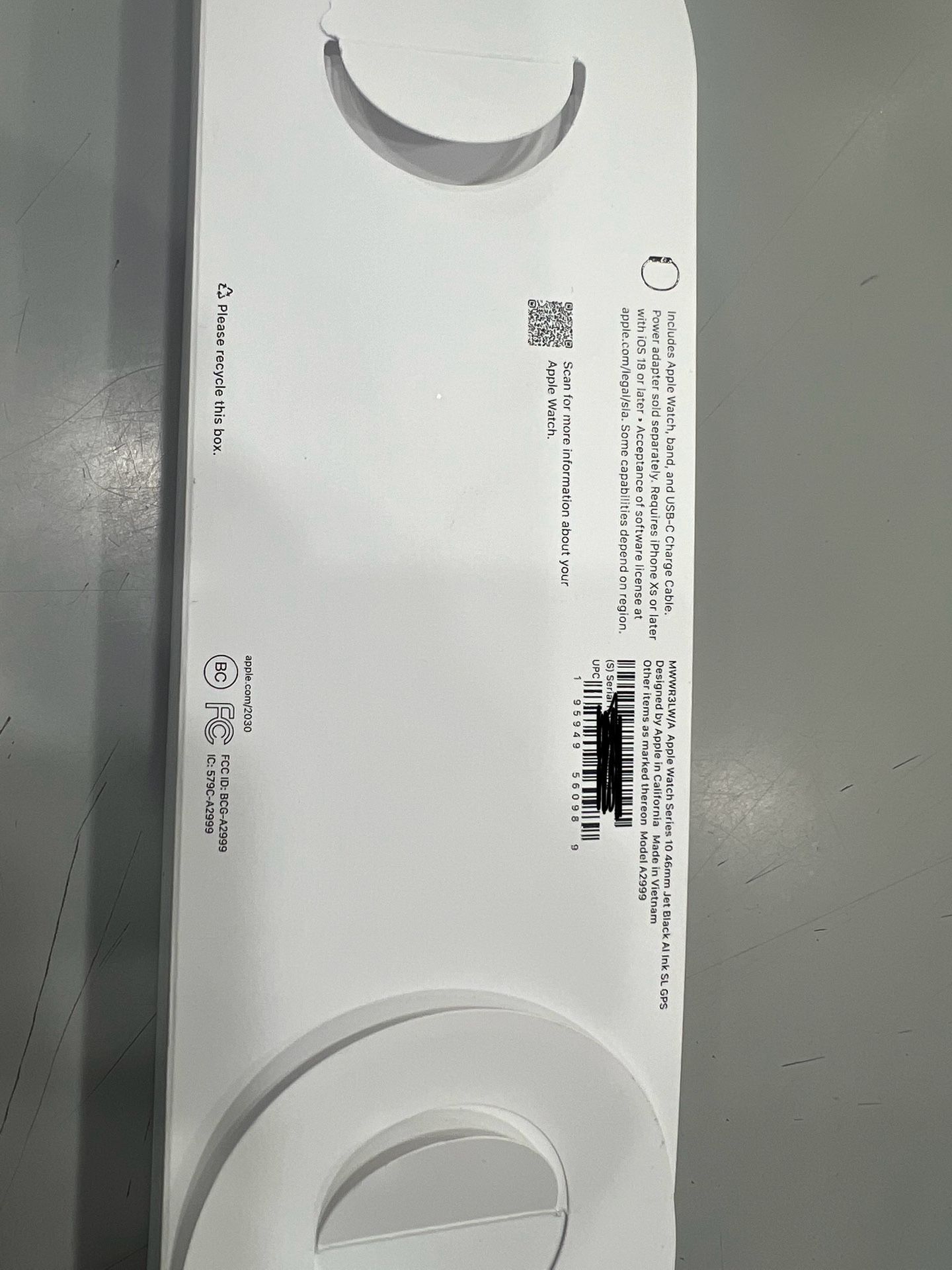 Apple Watch Series 10 ⌚️- 46mm case -ink Sport Loop Band 🥕 - photo 2