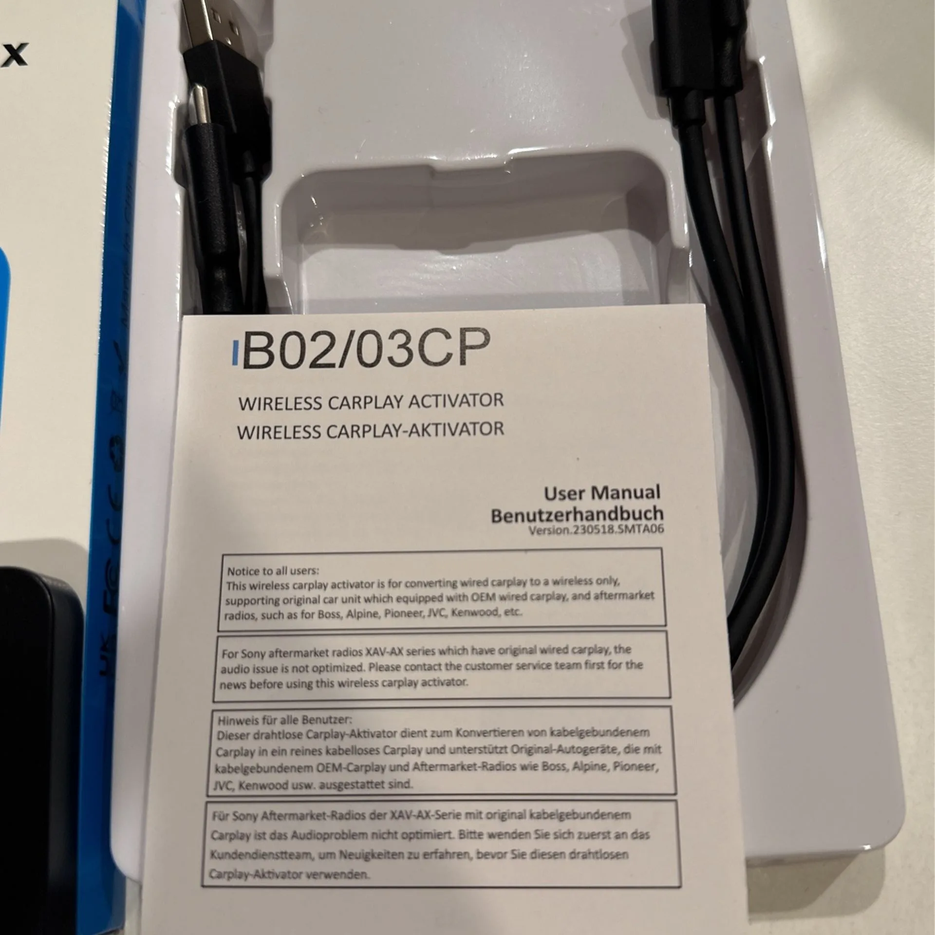 CarPlay Wireless Adapter for iPhone 🥕 image indicator(4)