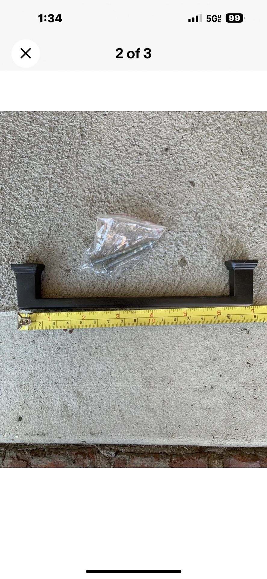 Black Kitchen Cabinet Handles Stainless Steel 🥕 - photo 2