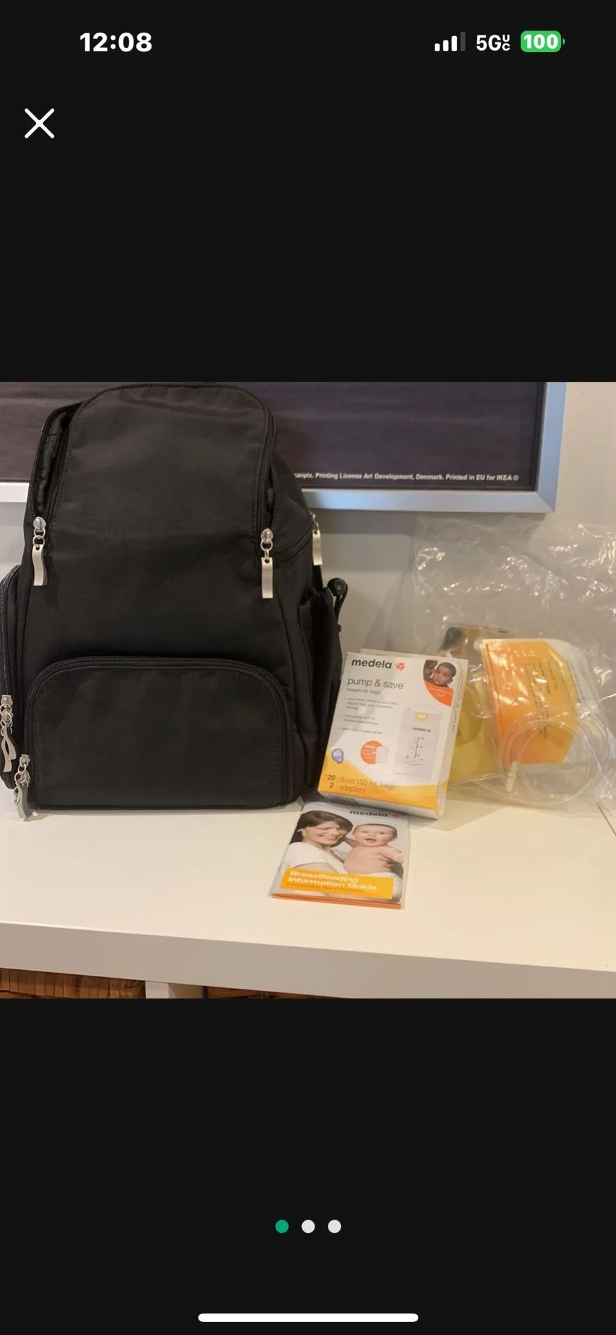 Medela Breastpump Style Advanced Backpack thumbnail