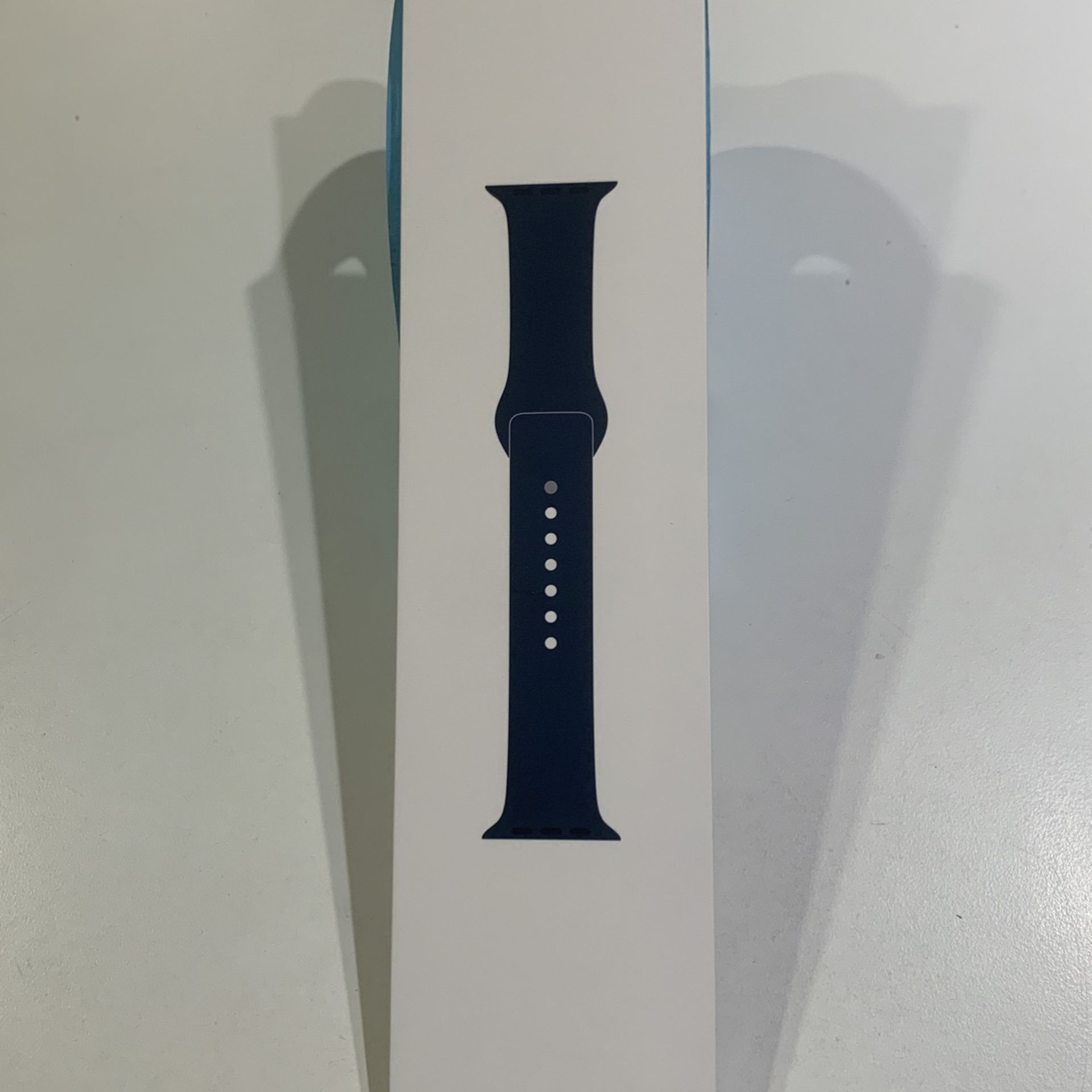 NEW!  Apple Sport Band 38mm 40mm 41mm OEM ~ Abyss Blue