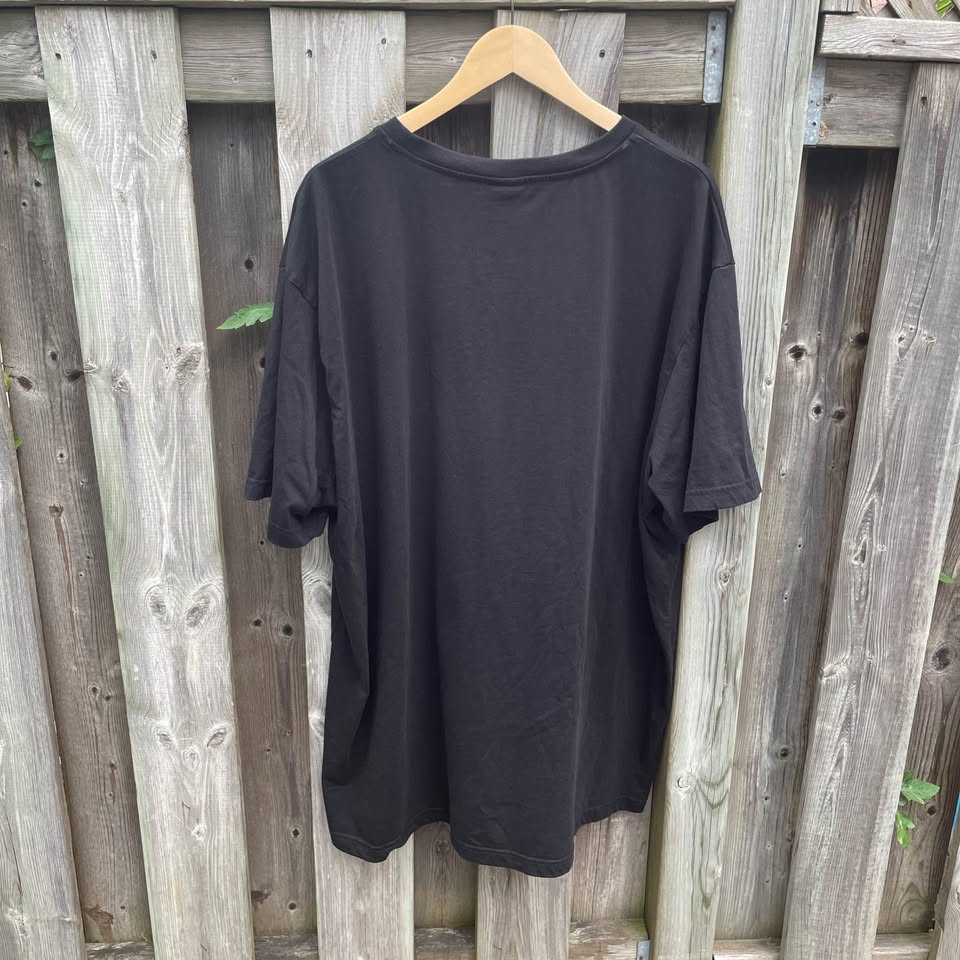 Black red screen print size 3xl baggy fubu t-shirt - photo 2