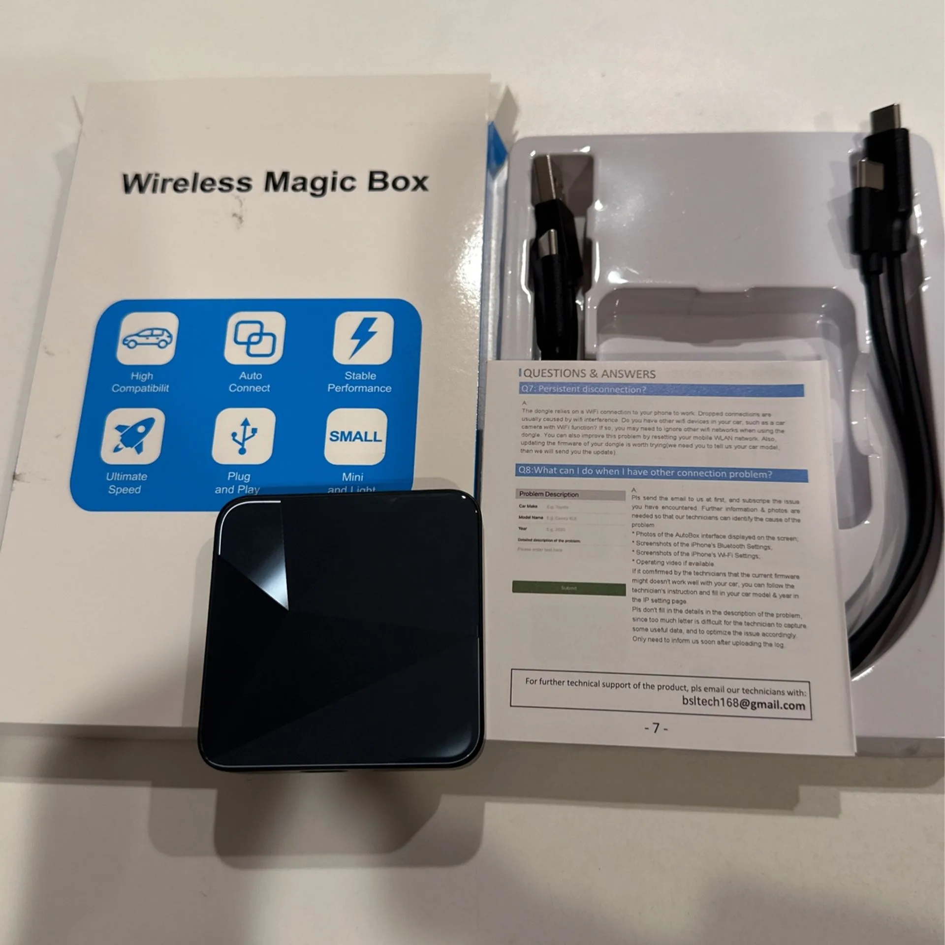 CarPlay Wireless Adapter for iPhone thumbnail