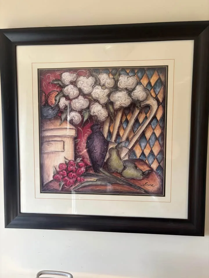 Beautiful Framed Print. 37x37x1 image indicator(2)