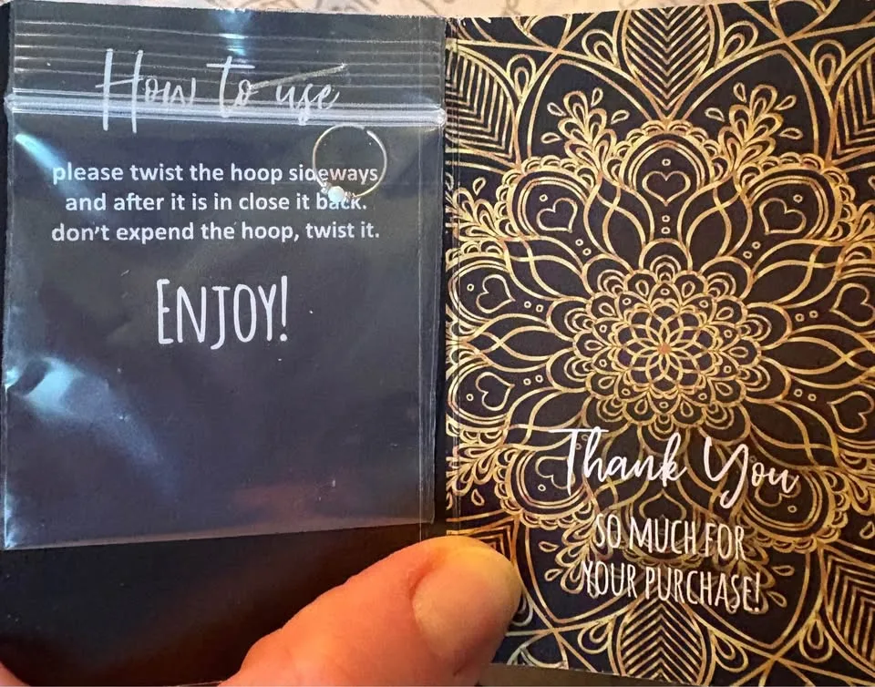 Nose Ring 24g White Opal image indicator(3)