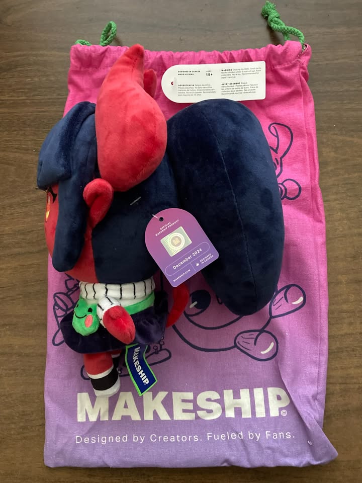 Authentic "Synth Plushie" by Makeship from Lahfy, Brand new - photo 4