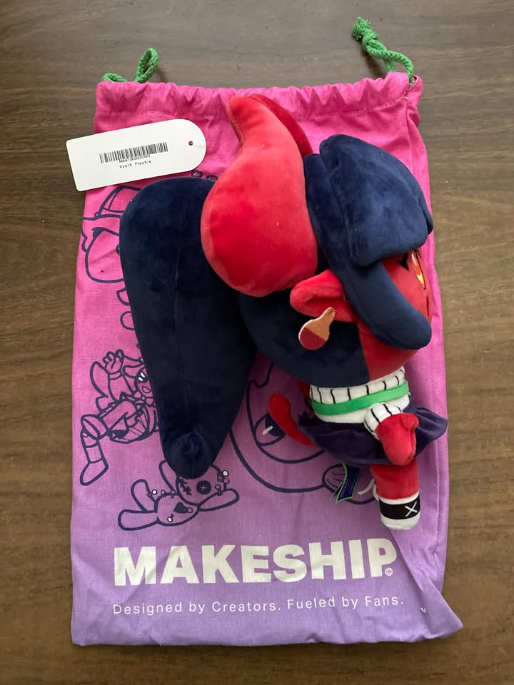 Authentic "Synth Plushie" by Makeship from Lahfy, Brand new - photo 5