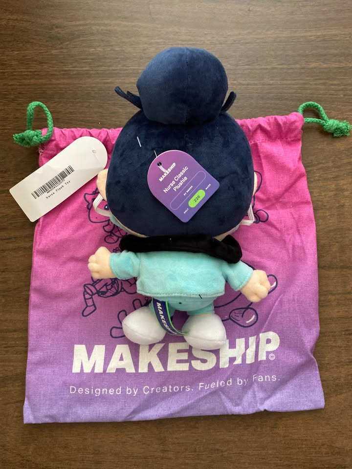Authentic "Nurse Classic Plushie" by Makeship, Brand new - photo 3