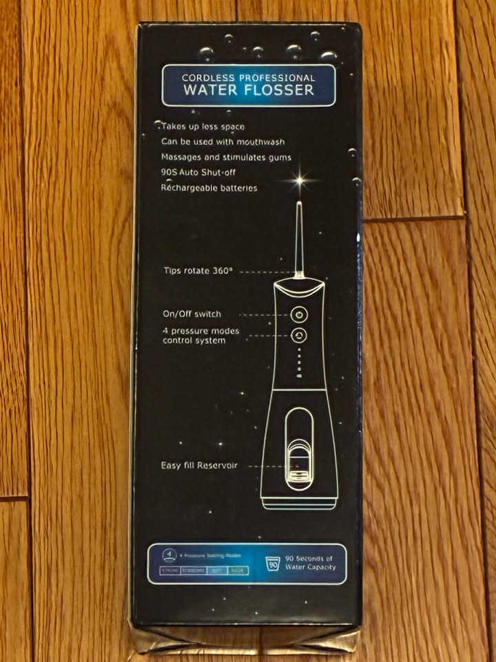 Siillk Water Flosser, Cordless, Professional, Brand new - photo 2
