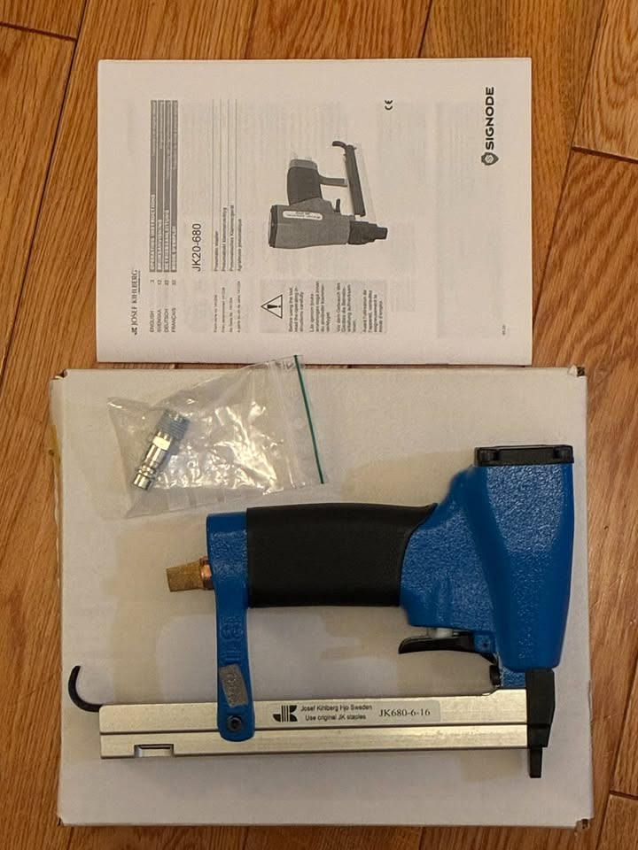 Josef Kihlberg Pneumatic Stapler, JK20-680, Brand new - photo 3