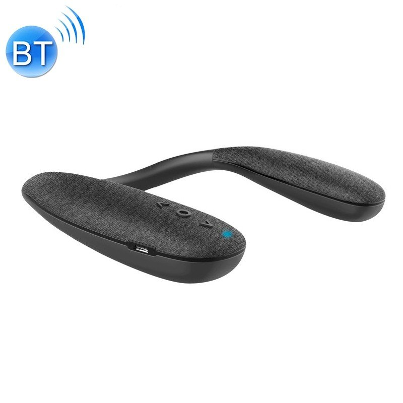 EBS-908: Fabric Hanging Neck Bluetooth Speaker - Black - photo 3
