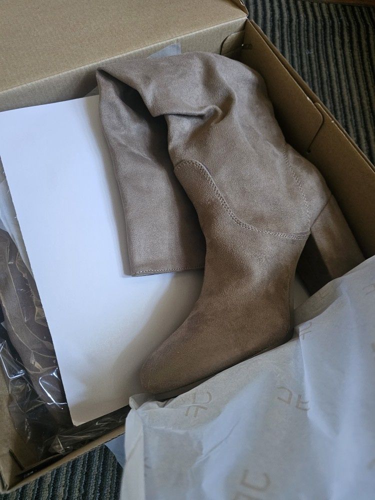 JUSTFAB Leona heeled boot, women's size 8, NEW IN BOX - photo 4