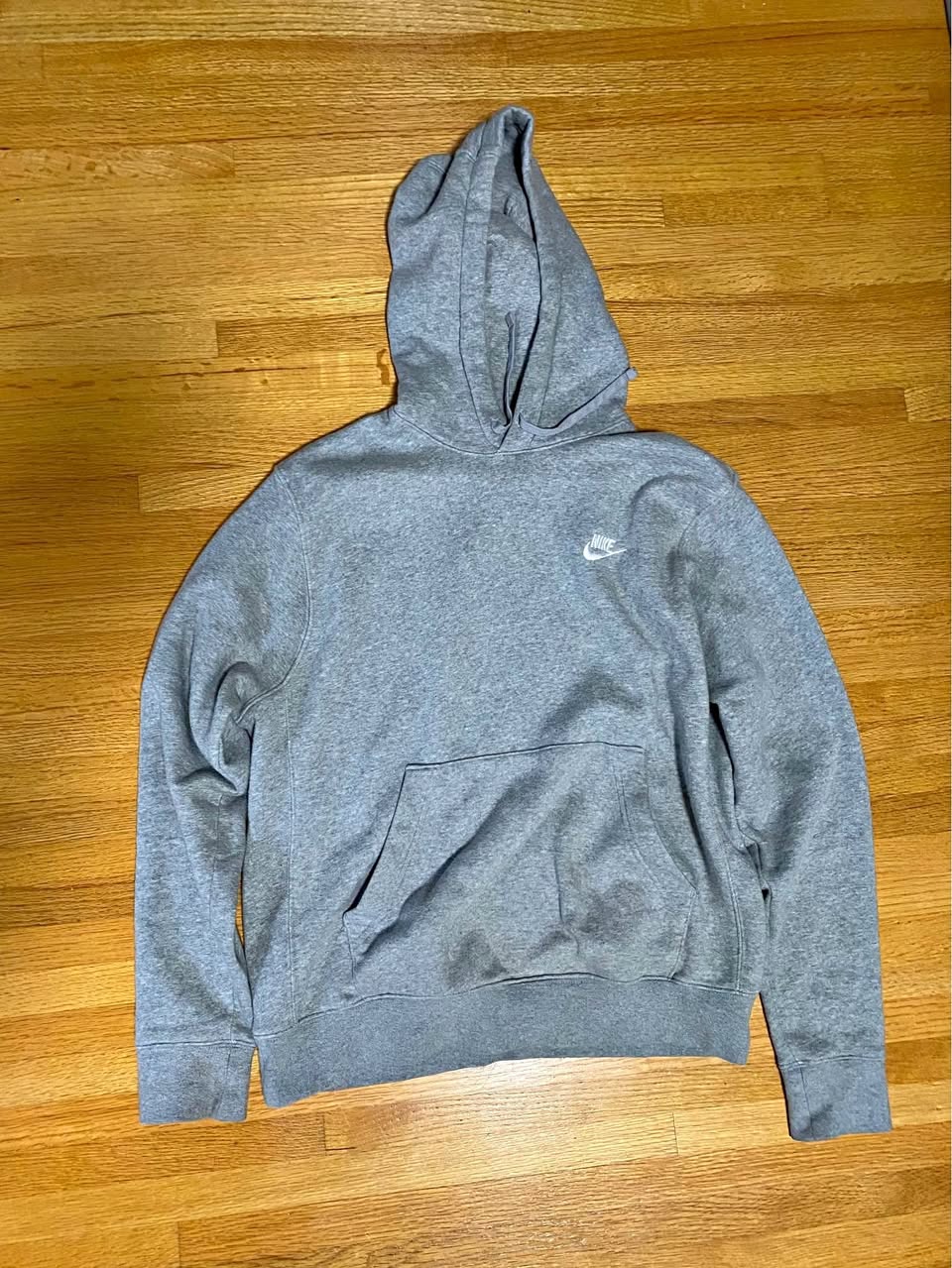 Grey medium Nike hoodie