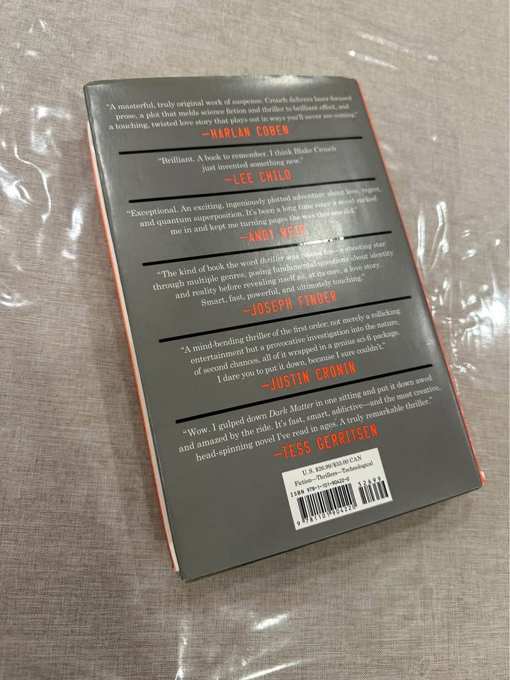 Dark Matter by Blake Crouch (Hardcover) - photo 2