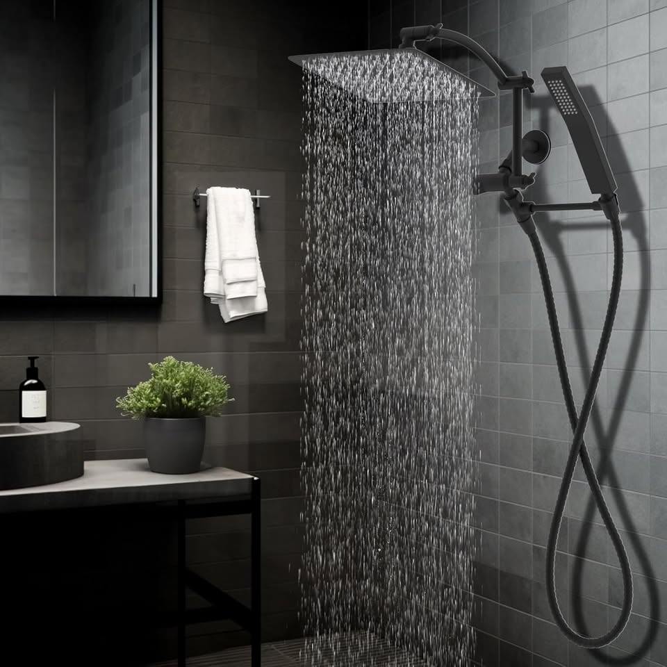 Hibbent Rainfall Shower Head Combo - photo 2