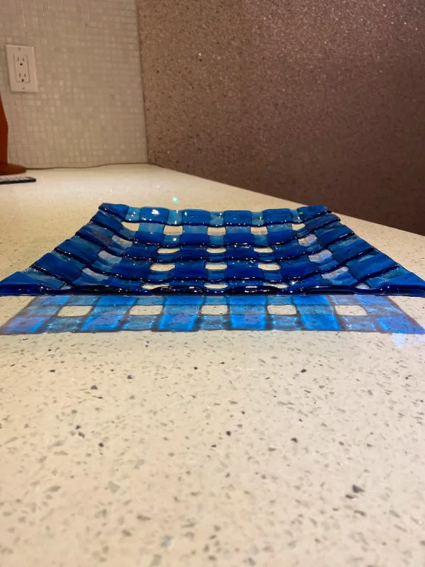 Decor plate blue image indicator(3)