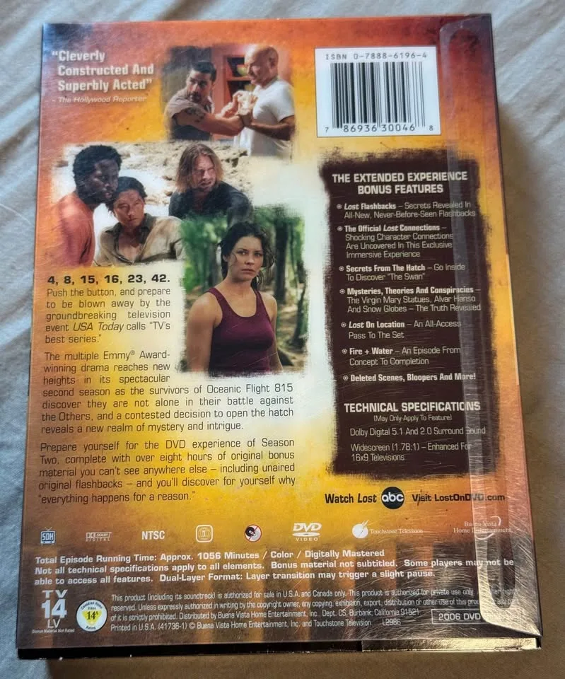 LOST DVD- complete season 1 & 2 image indicator(6)