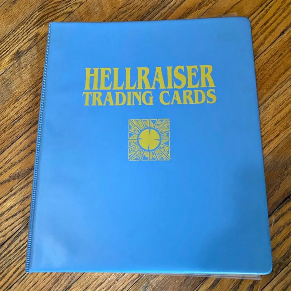 Hellraiser Binder with Trading Cards
