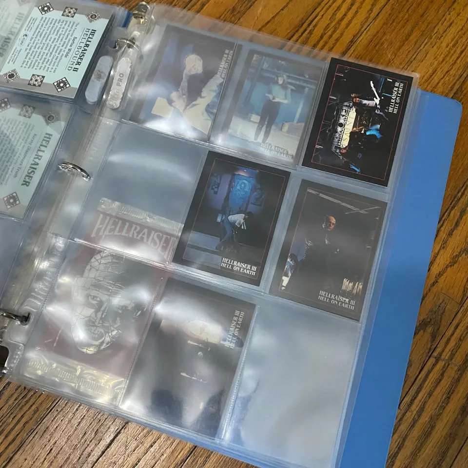 Hellraiser Binder with Trading Cards image indicator(8)