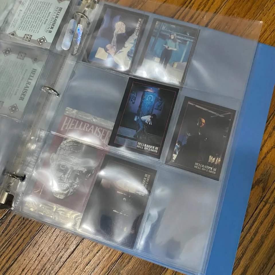 Hellraiser Binder with Trading Cards image indicator(9)