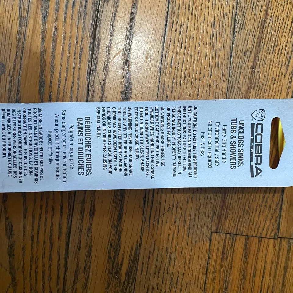 NEW Hair snake - plumbing image indicator(4)