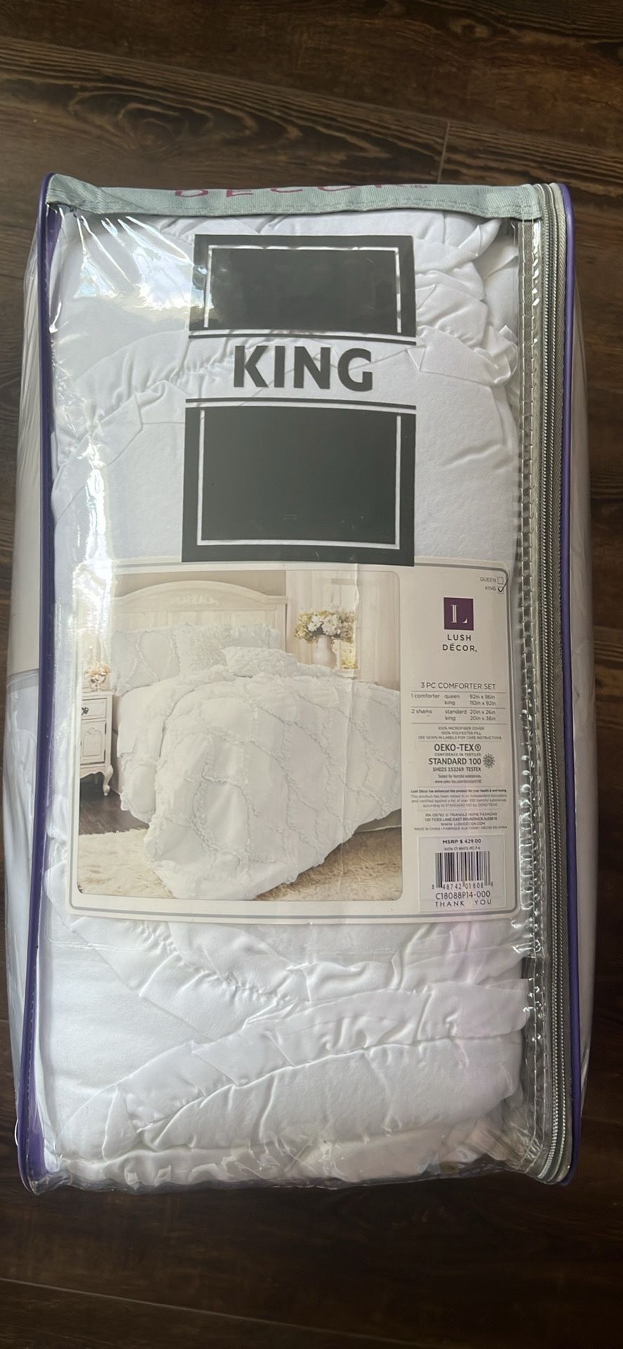 Lush Decor King Size 3Pc Comforter - photo 4