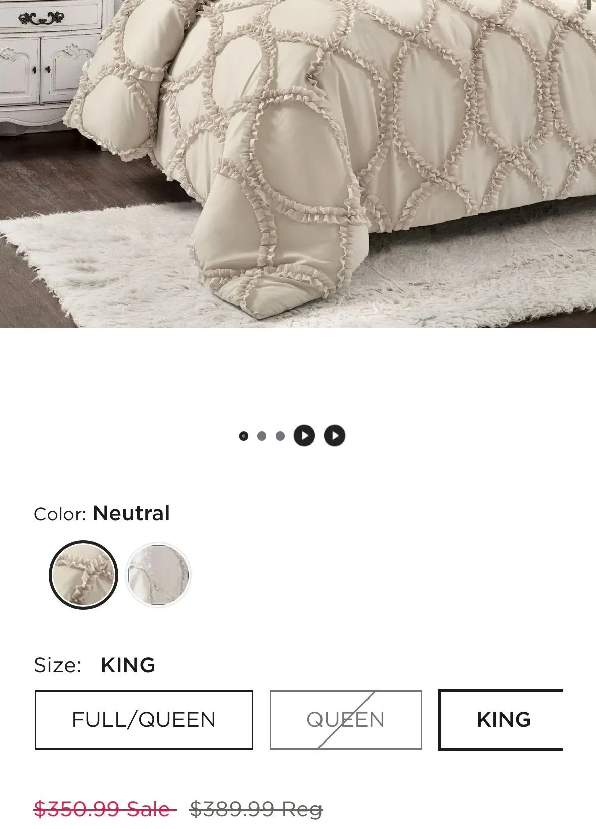 Lush Decor King Size 3Pc Comforter image indicator(5)