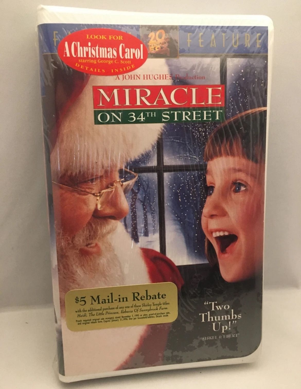 Miracle on 34th Street (VHS, 1995) -SEALED-