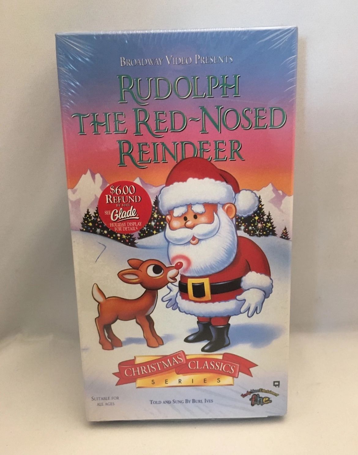 Christmas Classics Rudolph the Red-Nosed Reindeer VHS