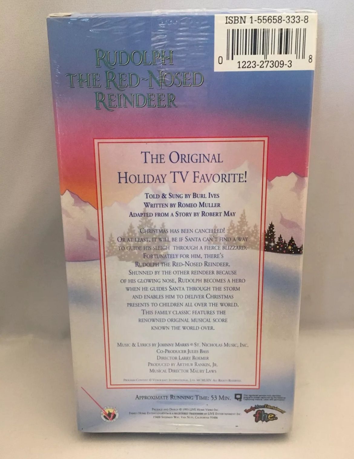 Christmas Classics Rudolph the Red-Nosed Reindeer VHS - photo 2