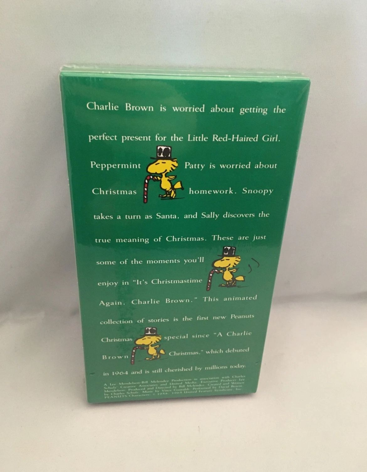 Its Christmastime Again, Charlie Brown (VHS, 1985) -SEALED- - photo 2