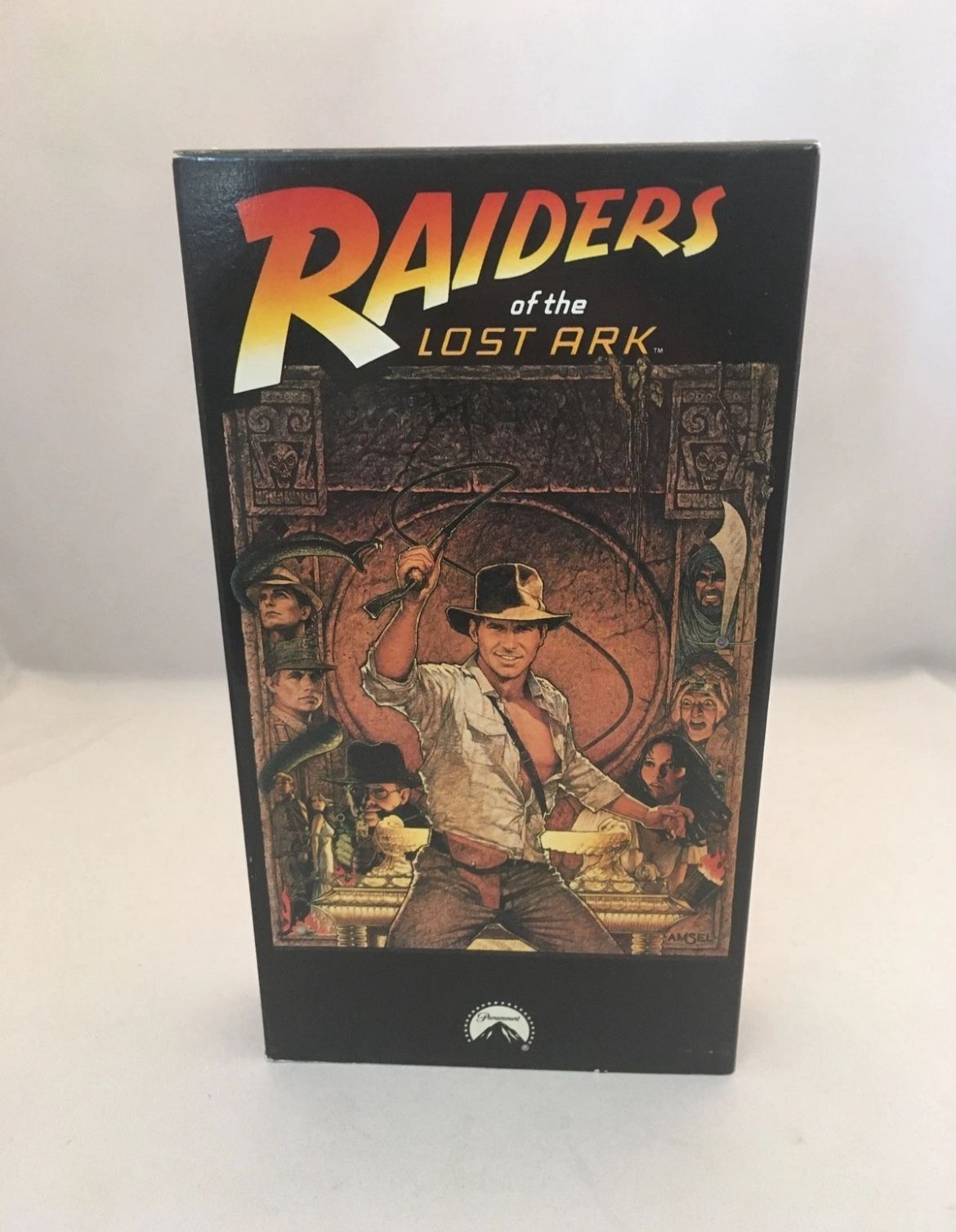 Indiana Jones VHS 3-Tape BOX Set -used- good condition - photo 5