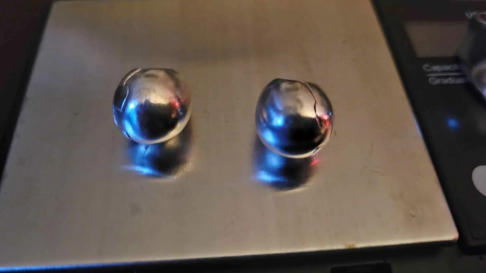 Solid Sterling Silver Huggie Style Teardrop Earrings thumbnail