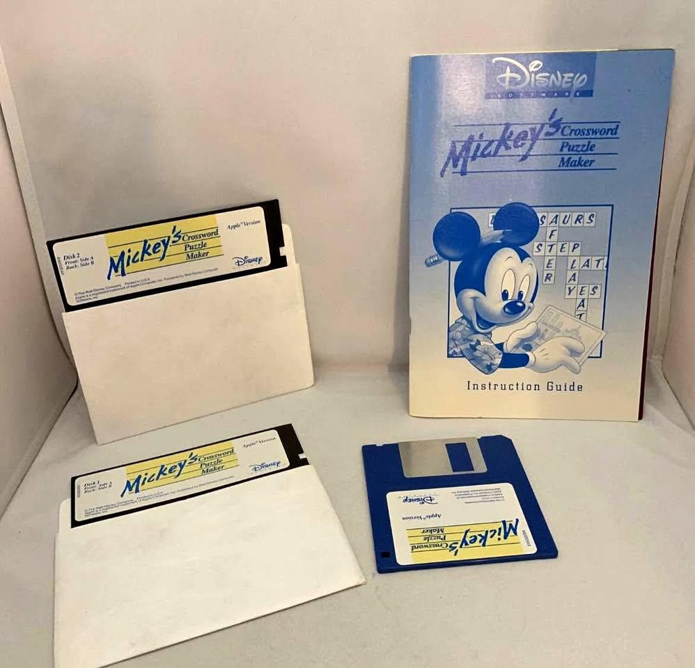 Disney Mickey's Crossword Puzzle Maker
