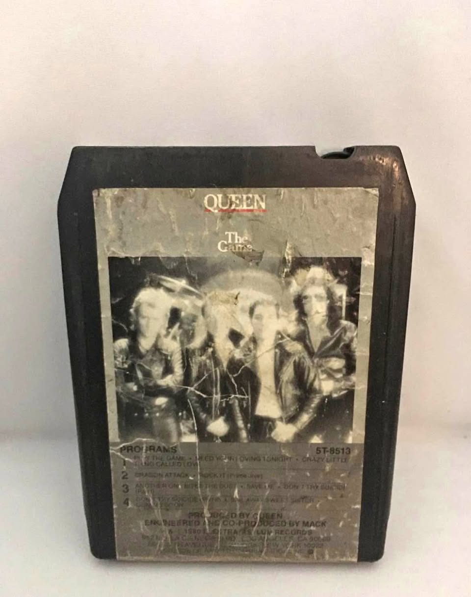 1980 Vintage Queen The Game 8 Track Tape Elektra 5T-8513