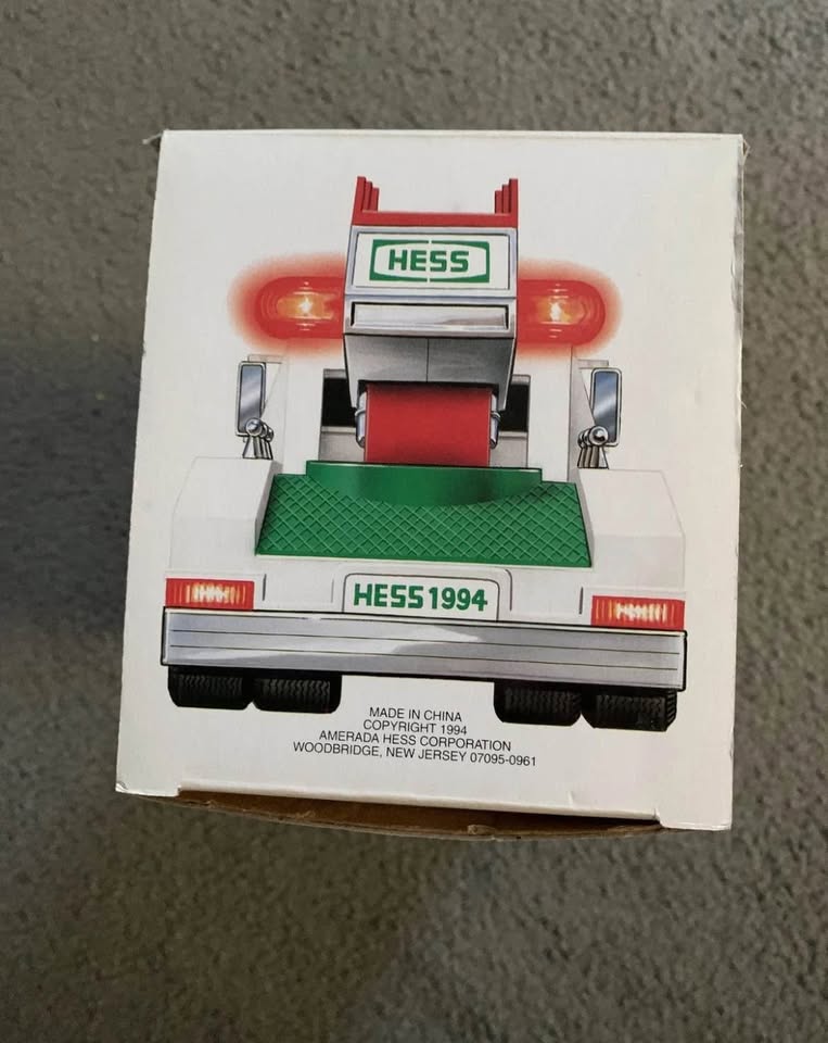 1994 HESS RESCUE TRUCK w/lights & sound -openbox- - photo 5