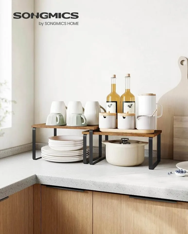 Cabinet Organizer Shelf Set – Brand New (Set of 2) image indicator(3)