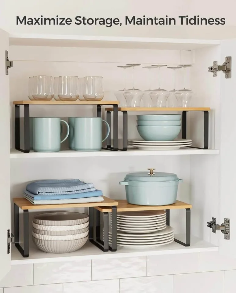 Cabinet Organizer Shelf Set – Brand New (Set of 2) image indicator(3)