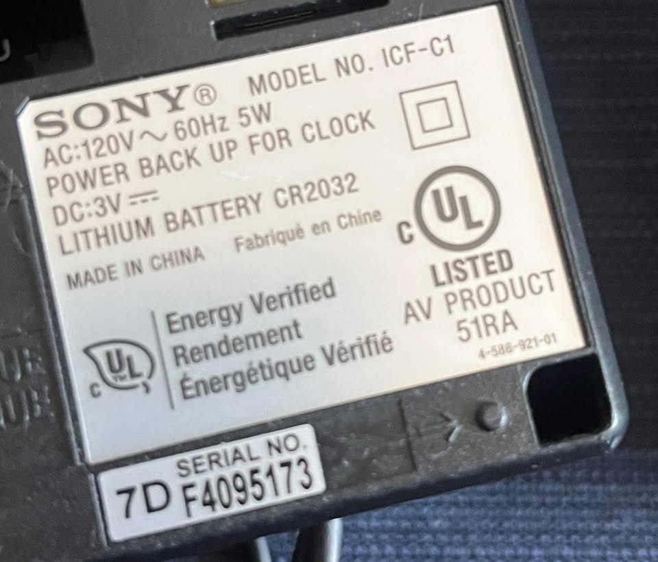 Sony clock&radio - photo 3